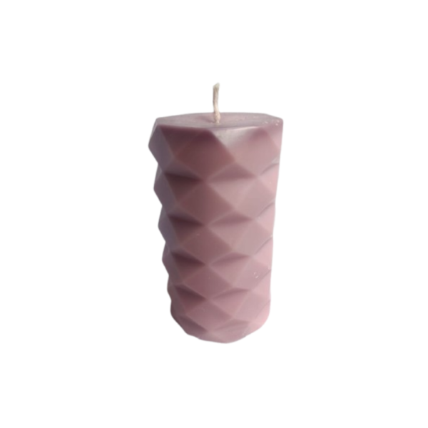 Diamond Cylindrical Candle