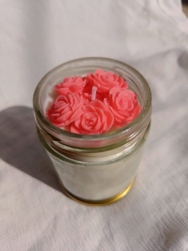 Whipped Rose Candle